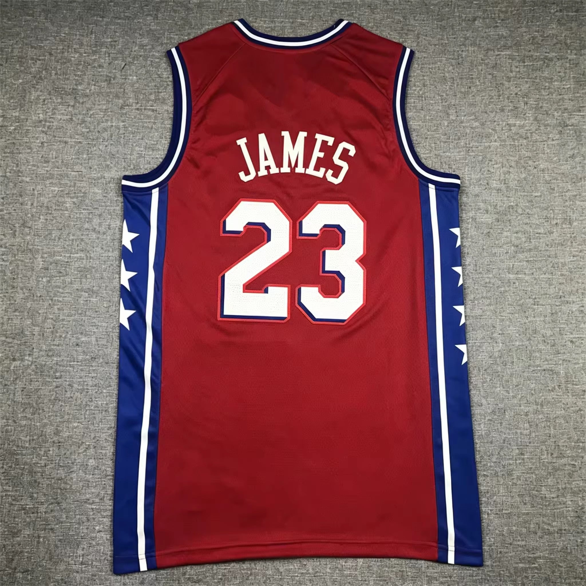 LeBron James 76ers 26/27-Red Jersey
