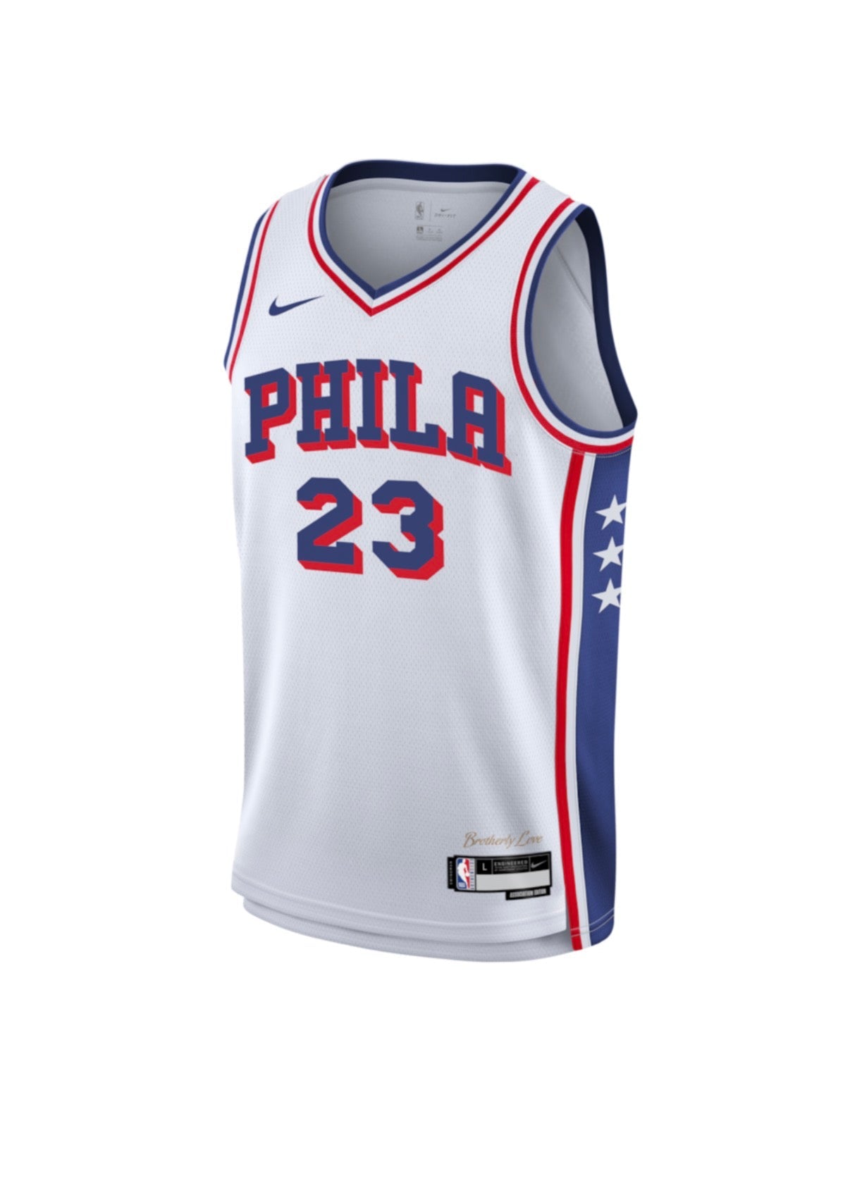 LeBron James 76ers 26/27 - White Jersey
